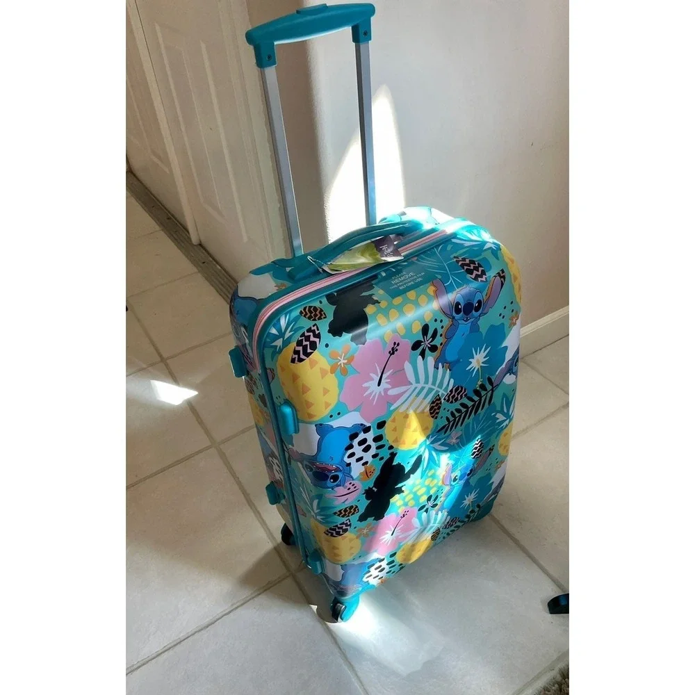 Lilo and Stitch Disney Carry on suitcase 20''‎ Rolling Travel Trip Ohana